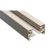 Opbouw 1-fase spanningsrail 2000 mm wit – ideaal voor led railspots in woning, winkel of kantoorruimte

