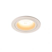 NUMINOS DL M, Indoor LED recessed ceiling light white/white 3000K 55D gimballed, rotating and pivoting, including leaf springs