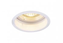 HORN GU10, white recessed ceiling light, 25W blower door tested