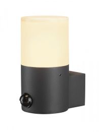 GRAFIT E27 round Sensor, anthracite wall-mounted light