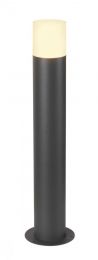 GRAFIT E27 60 Pole round, anthracite free-standing lamp