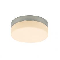 Plafondlamp Ceiling and wall Modern Staal / Wit 1362ST 12W 960LM