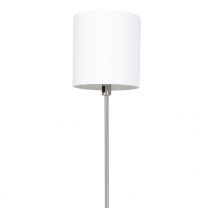 Vloerlamp Noor Modern Staal / Wit 1564ST 40W