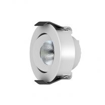 LED Camicro Downlight kantelbaar dimbaar 4W 45D wit 2.700K IP44 230lm