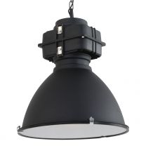 Hanglamp Densi Industrieel Zwart / Wit 7779ZW 60W