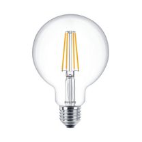 Philips MASTER Value LEDglobe E27 120mm Filament Helder 5.9W 806lm - 927 Zeer Warm Wit | Beste Kleurweergave - Vervangt 60W
