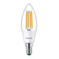 Philips MASTER LEDcandle Ultra Efficient E14 Kaars Helder 2.3-40W 485lm - 827 Zeer Warm Wit