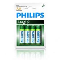 Philips R6 Longlife 1.5V penlite 4 x AA